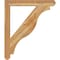Ekena Millwork Funston Craftsman Rough Sawn Bracket, Western Red Cedar, 4"W x 36"D x 42"H BKT04X36X42FST04RWR - alternate 4